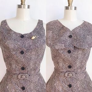 True Vintage 1950s Spiderweb dress